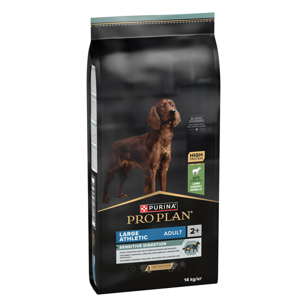 PURINA Pro Plan Adult Large Athletic Sensitive Digestion Dry Dog Food With Lamb 14KG