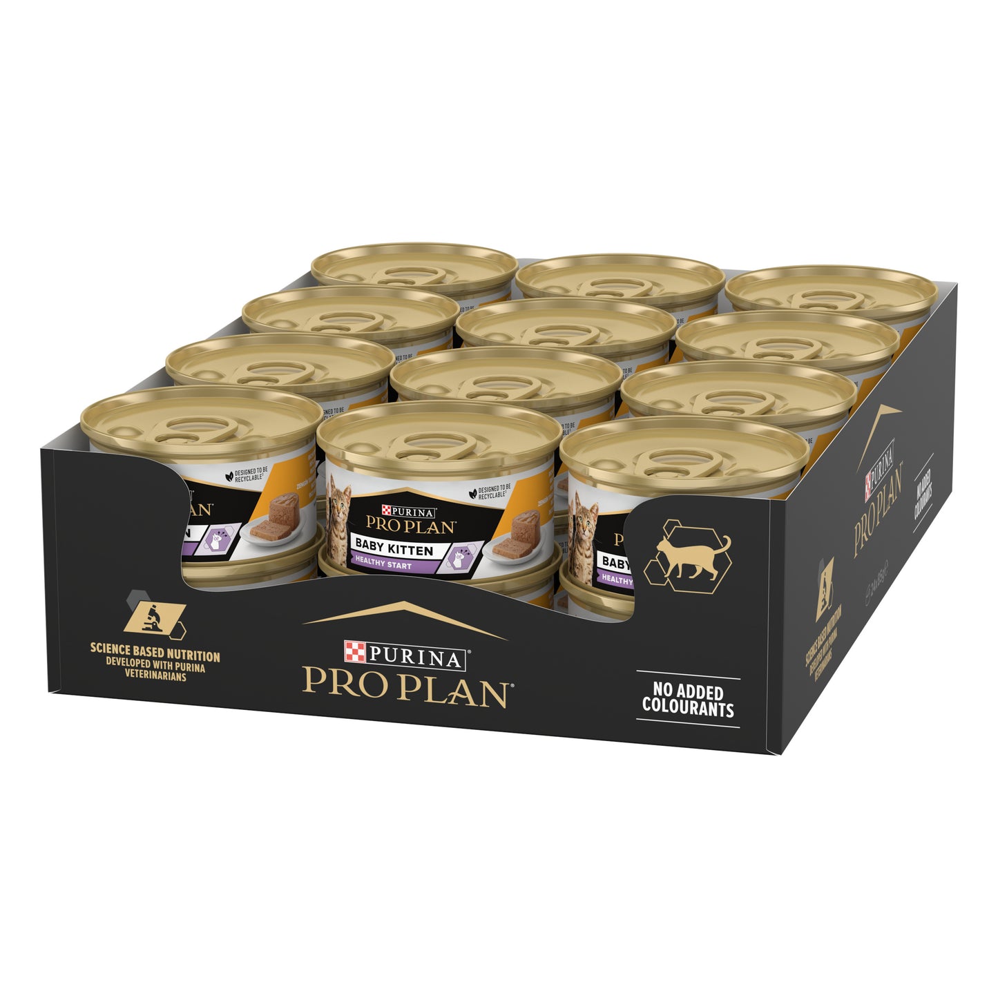 Purina Pro Plan Baby Kitten Mousse with Chicken, 85g (24 cans)