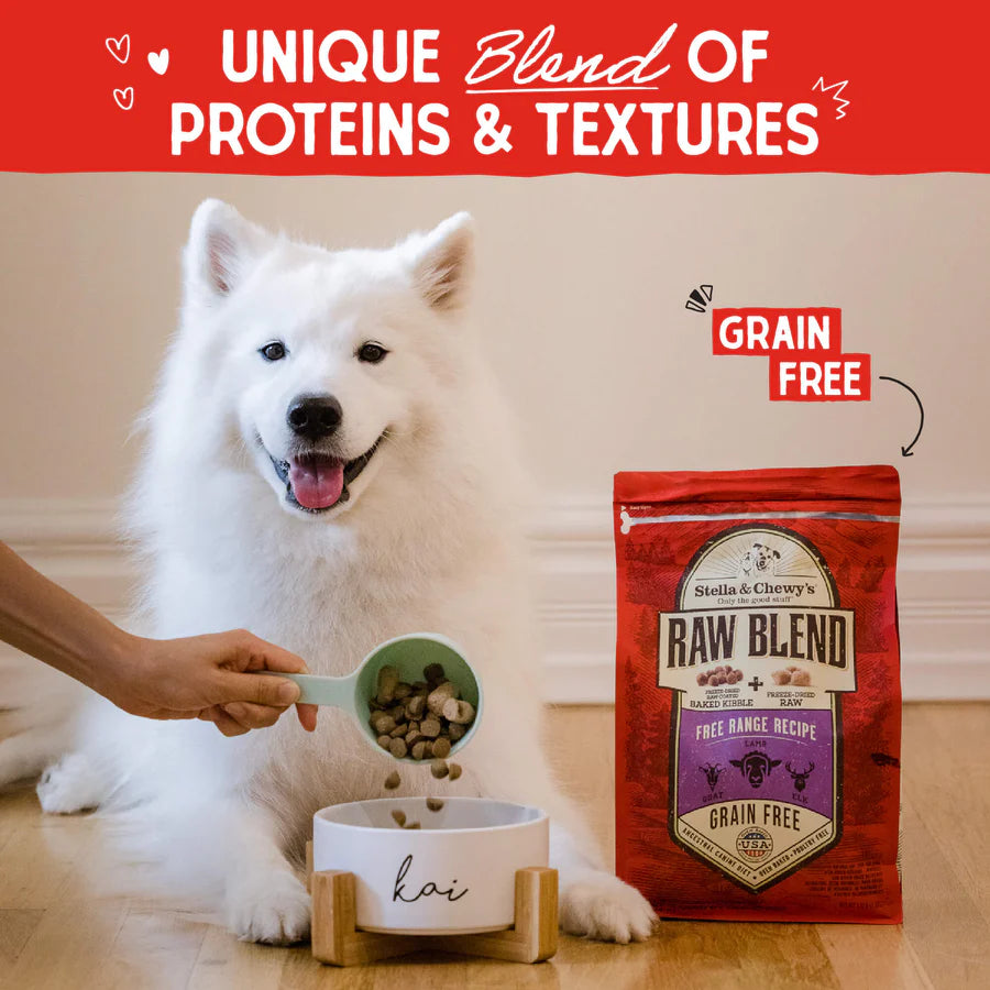 Stella & Chewy's Raw Blend Free Range - Goat, Lamb & Elk Recipe