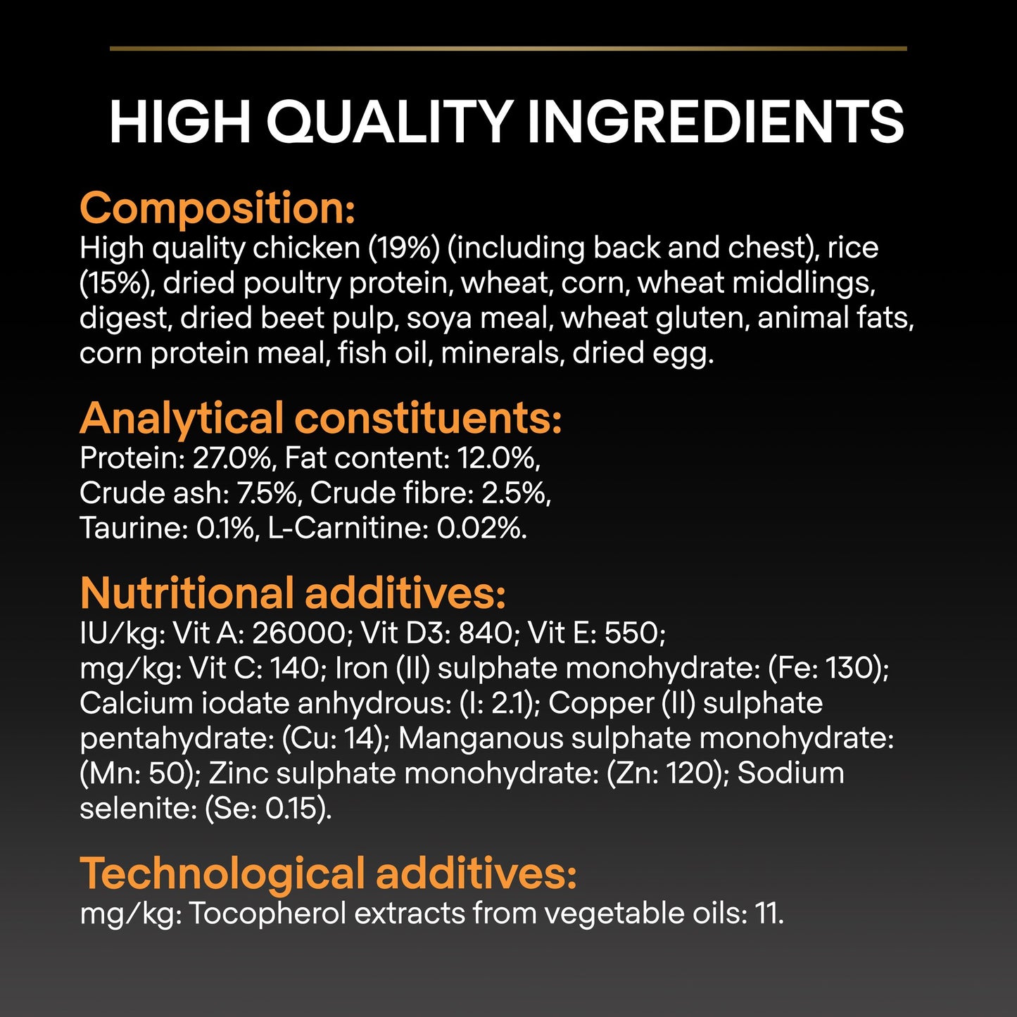 Purina Pro Plan Large Robust Adult, Dry Dog food with Chicken