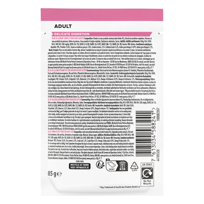 Purina Pro Plan Delicate Digestion Wet Cat Food, Turkey in Gravy, 85g (26 pouches)