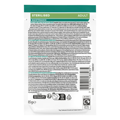 Purina Pro Plan Adult Wet Cat Food, Chicken in Gravy, 85g (26 pouches)