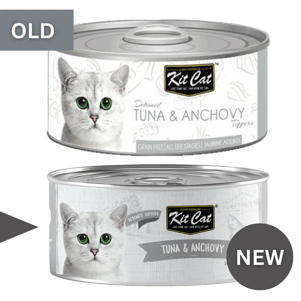 Kit Cat-tin-Tuna & Anchovy Toppers 80g