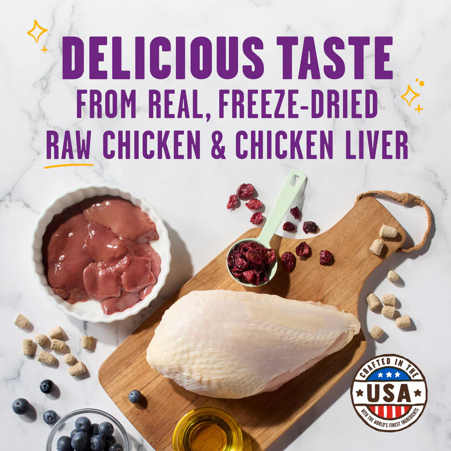 Stella & Chewy's Meowfulls Freeze Dried Cat Treats Chicken & Chicken Liver Recipe - 1.5 oz