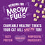 Stella & Chewy's Meowfulls Freeze Dried Cat Treats Whitefish & Salmon Recipe - 1.5 oz
