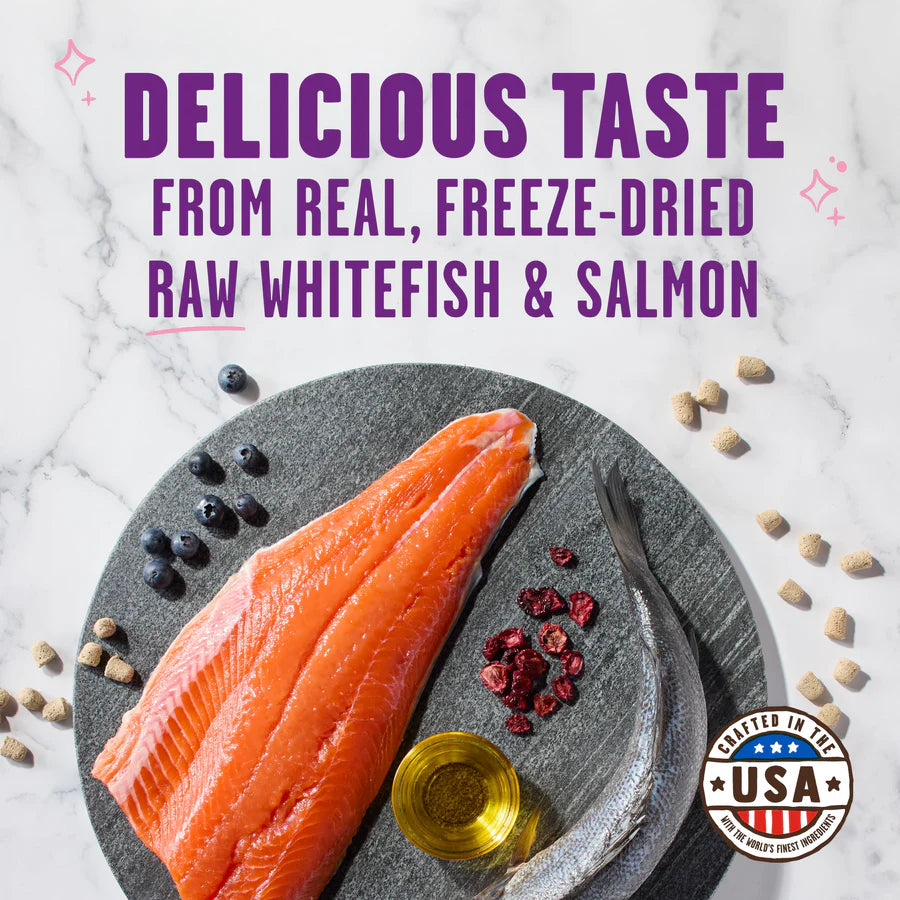 Stella & Chewy's Meowfulls Freeze Dried Cat Treats Whitefish & Salmon Recipe - 1.5 oz