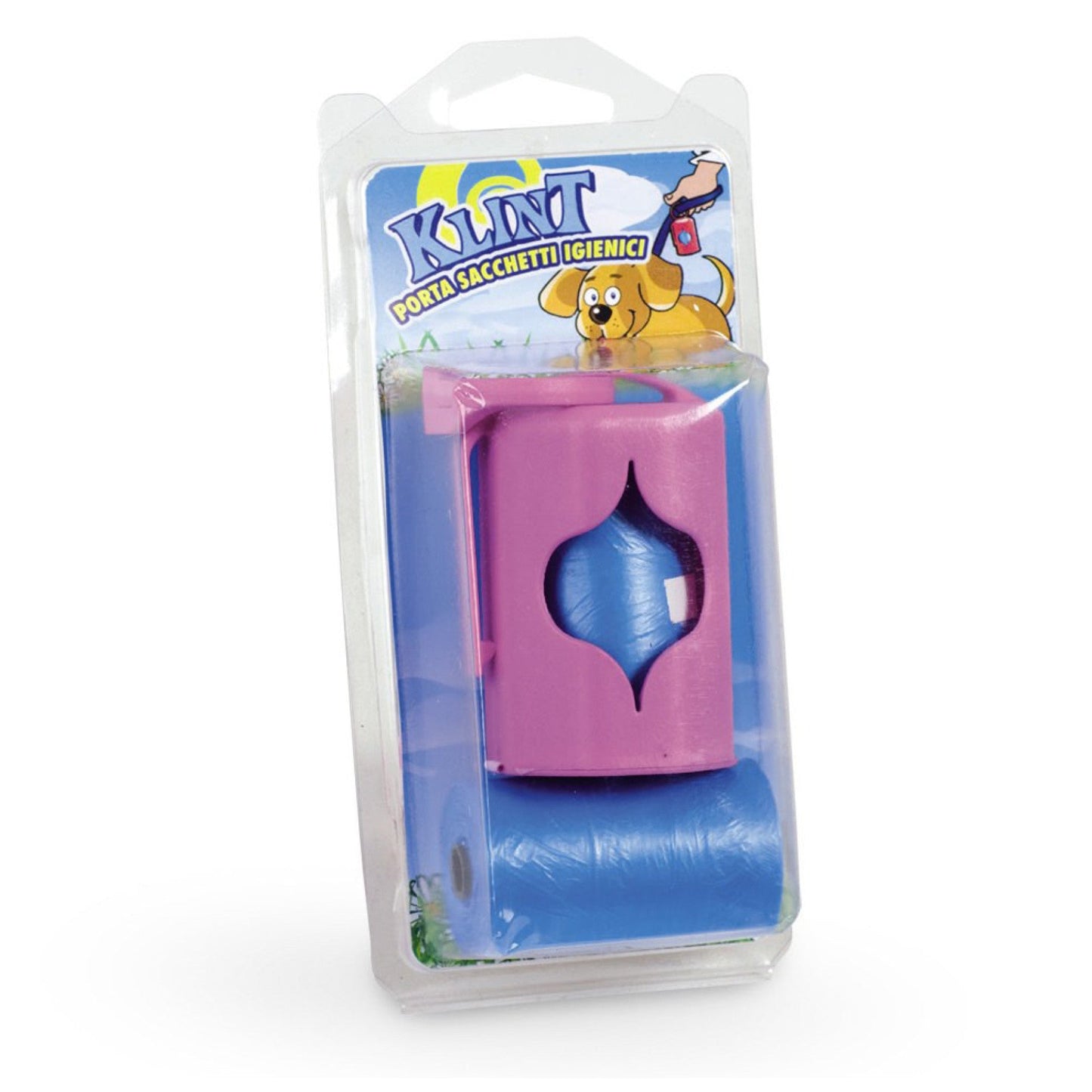Klint Poo Bag Dispenser in Blister with 40 bags