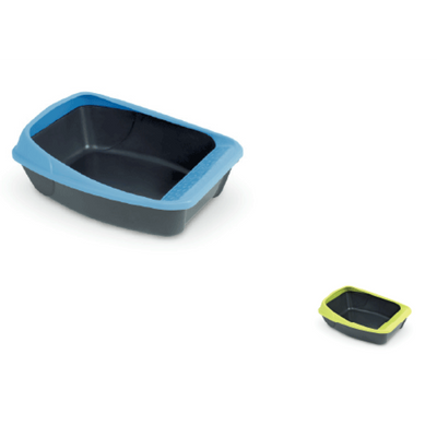 Virgo Cat Litter Tray Mix Colors, 6/pk, 52 x 39 x 20 cm