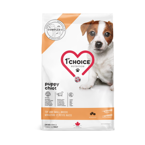 1st Choice Puppy - Toy and small breeds - Chicken formula 340gm ...