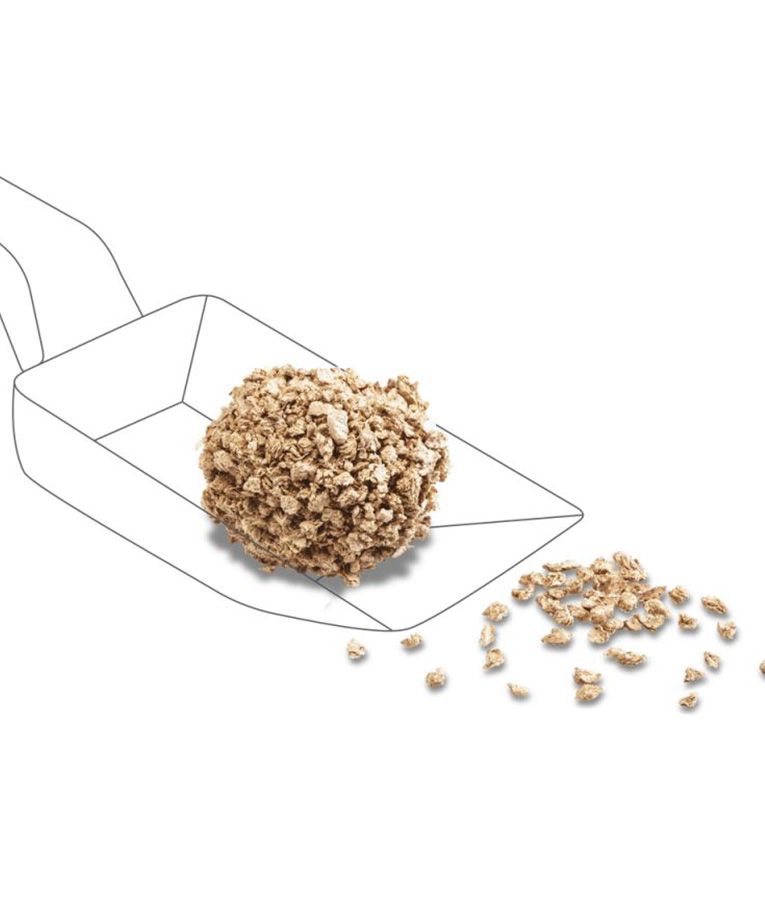 Cat's Best Original Organic Dust Free Clumping Cat Litter - 8.6kg