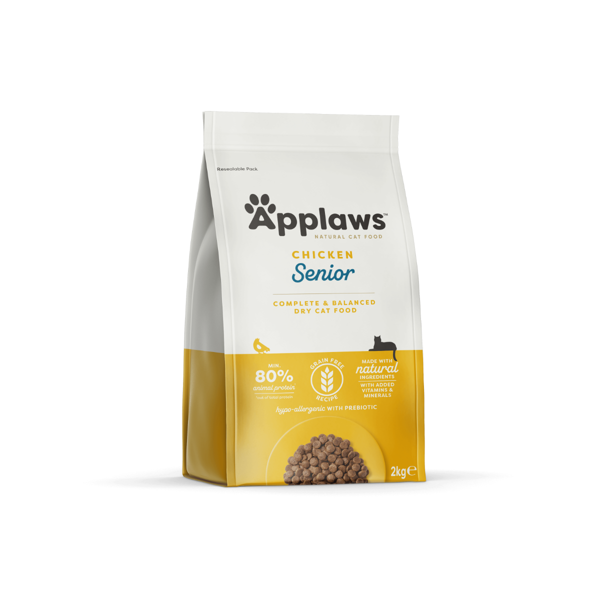 Applaws Chicken Senior Dry Cat Food - 2kg