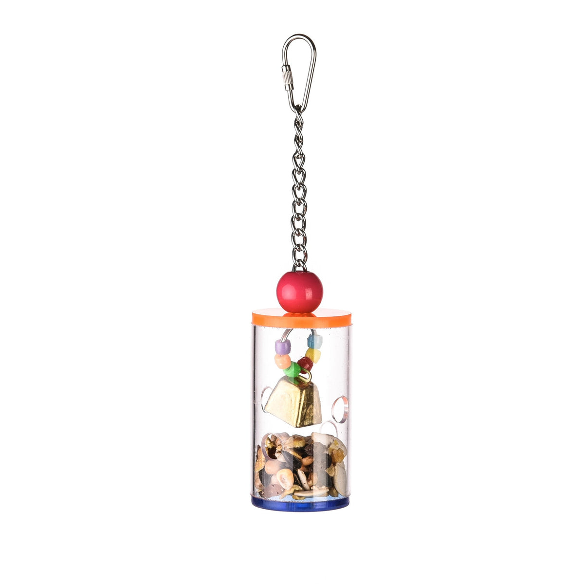 CoollaPet Jingle Barrel Bird Toy 20x8cm