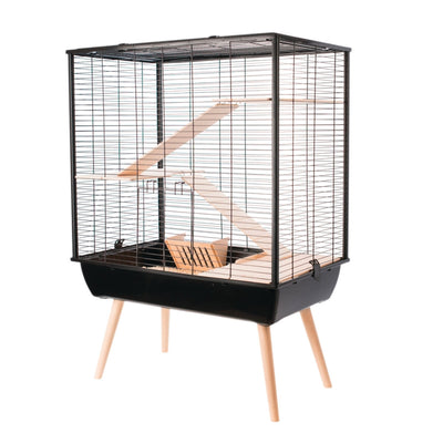 Zolux Neo Cosy Large Rodent Cage Black