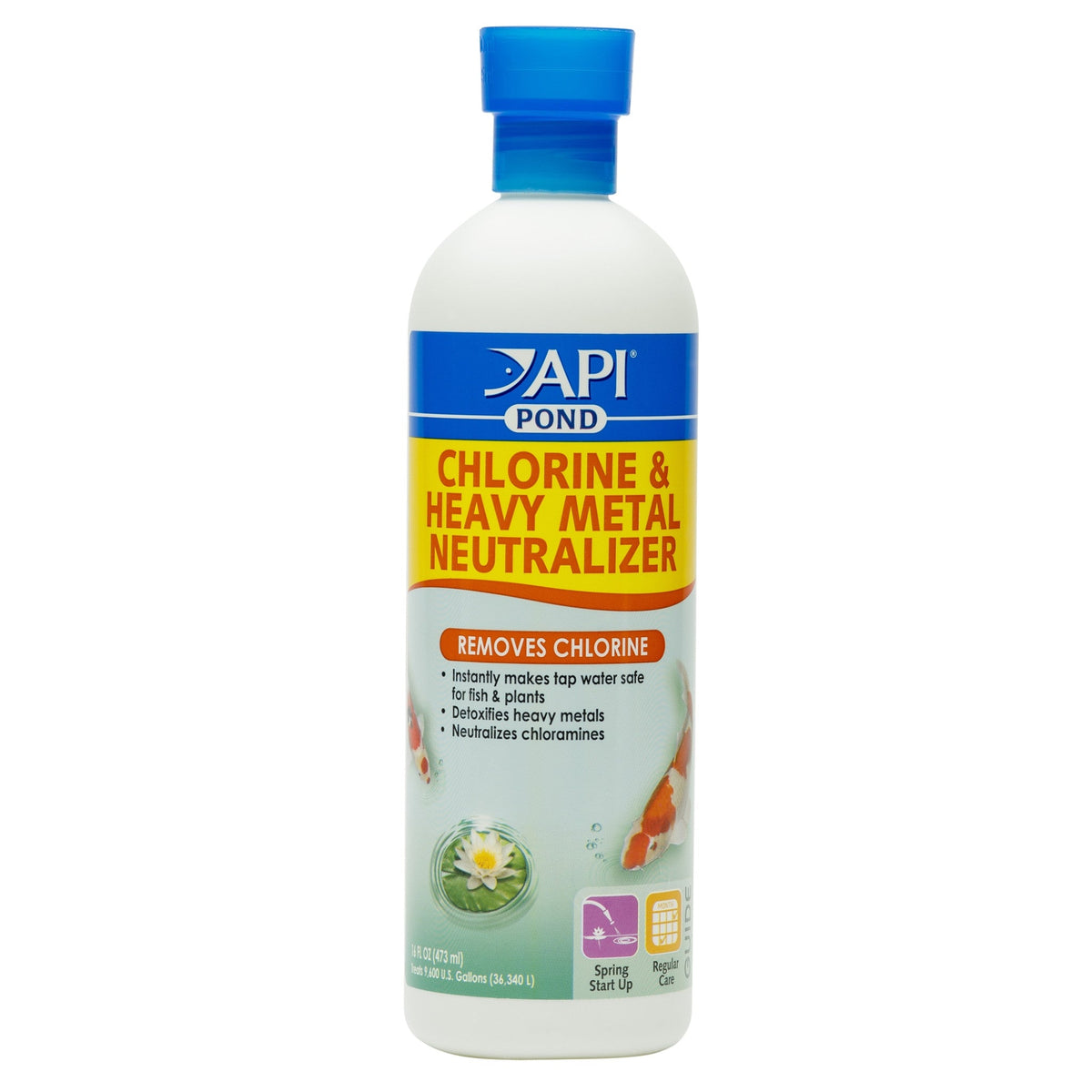 API Pond Chlorine & Heavy Metal Neutralizer 16 oz