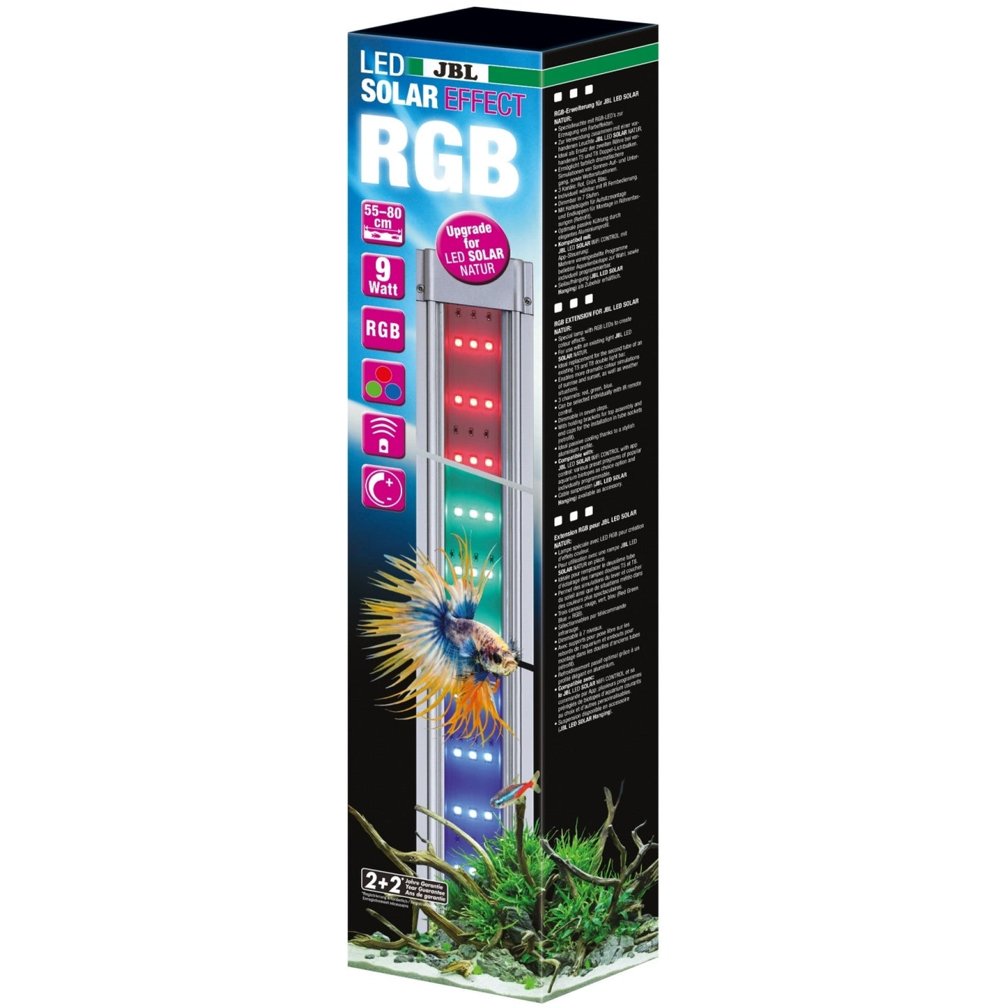 JBL LED Solar Effect 9 W, 549/590 mm