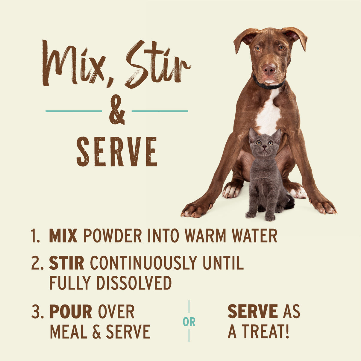 Primal Dehydrated Easy to Serve Goat Milk for Dogs and Cats