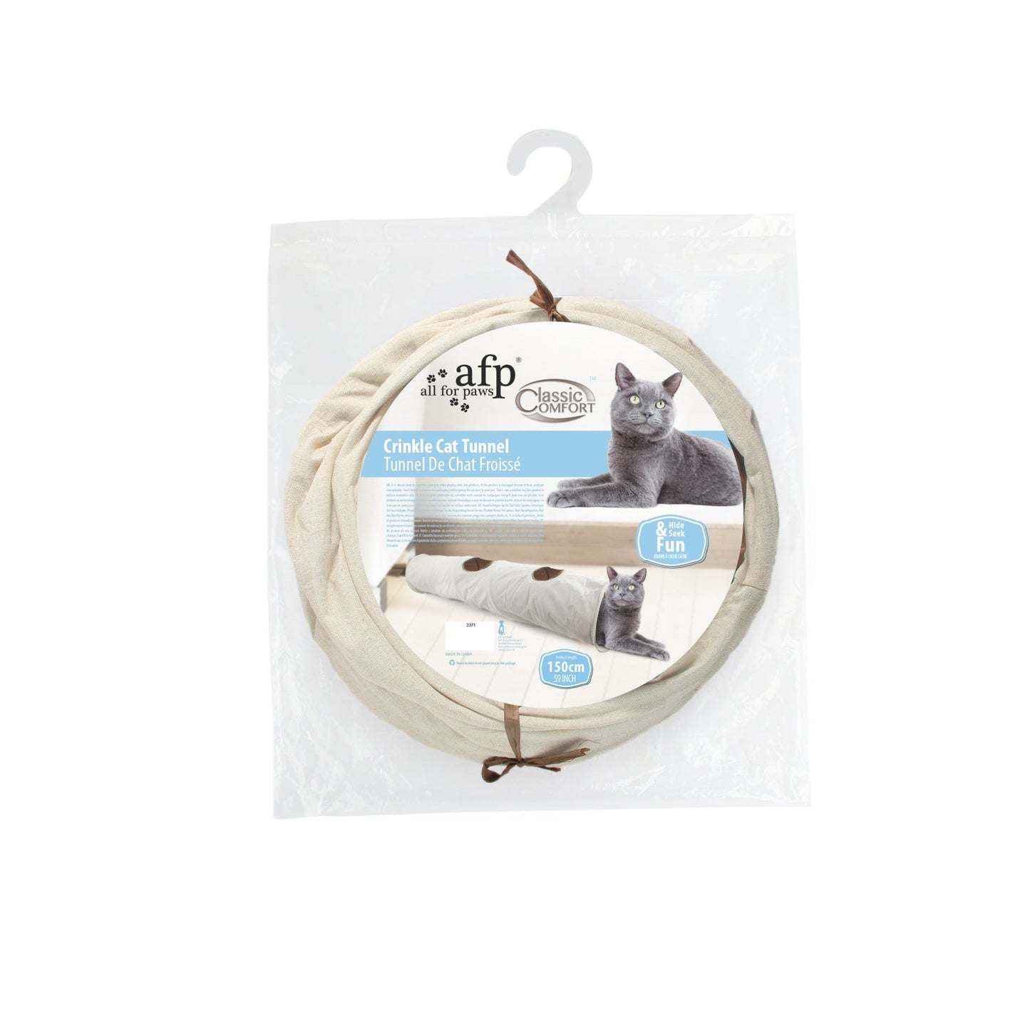 All For Paws Crinkle Cat Tunnel
