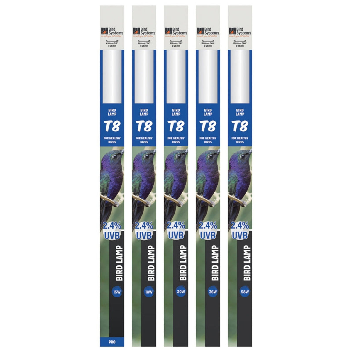 Aquarium Systems Bird Lamp 2.4% 1200 mm, 36 W