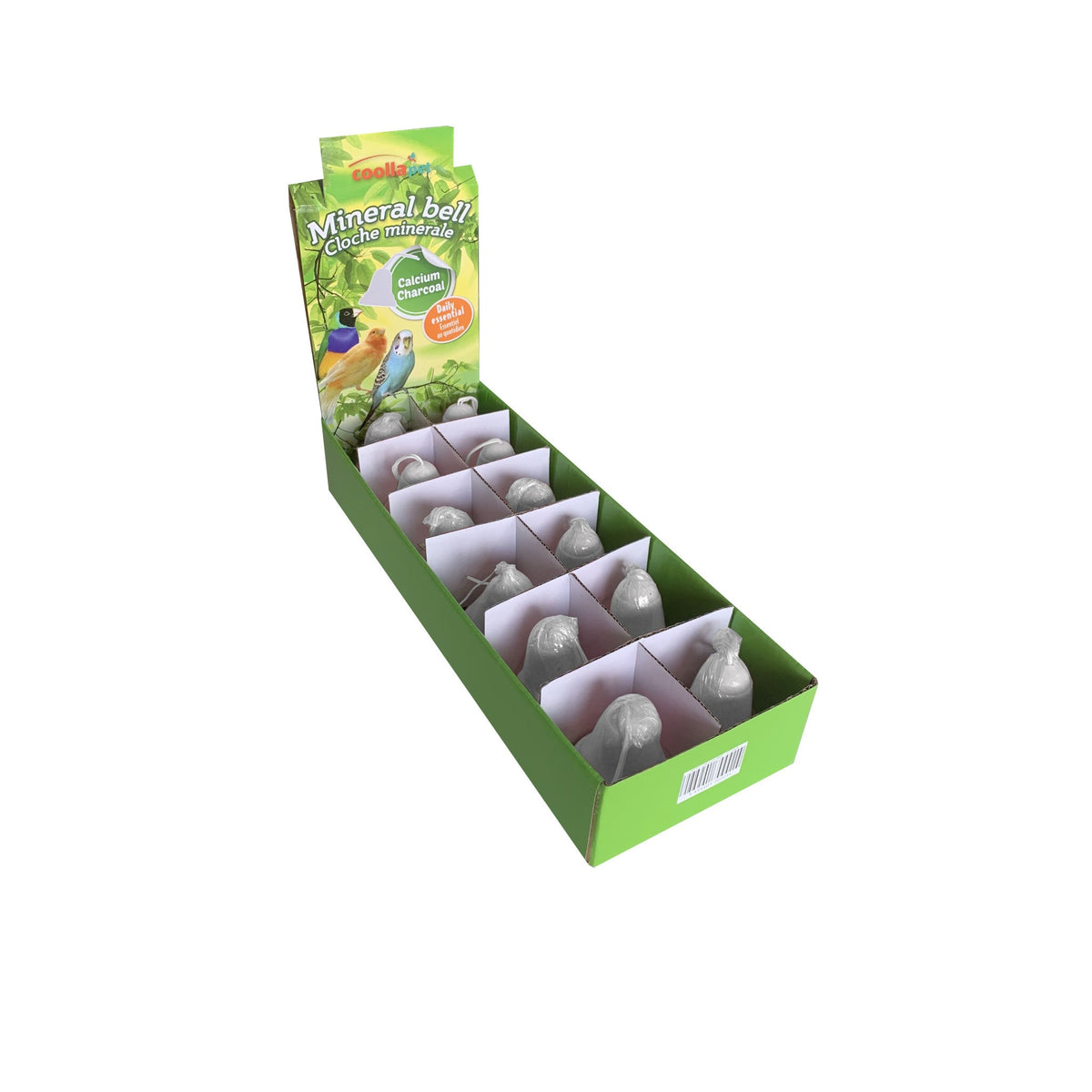CoollaPet Charcoal Bell - 12 pack