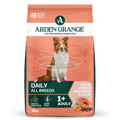 Arden Grange Daily All Breeds Adult Salmon & Rice Dry Dog Food