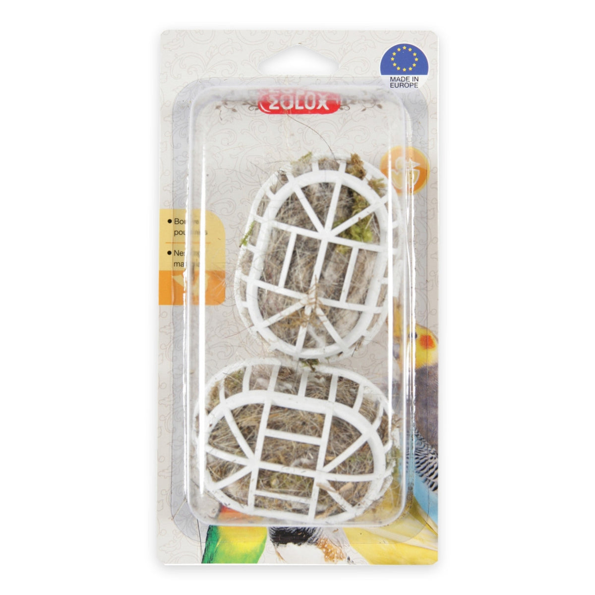 Zolux Nesting Material in Sphere 2/pk