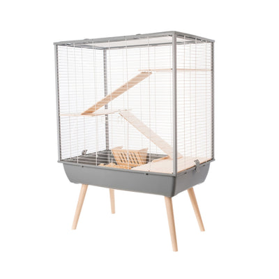 Zolux Neo Cosy Large Rodent Cage Grey