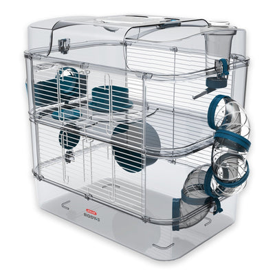 Zolux Rody 3 Duo Rodent Cage, Blue