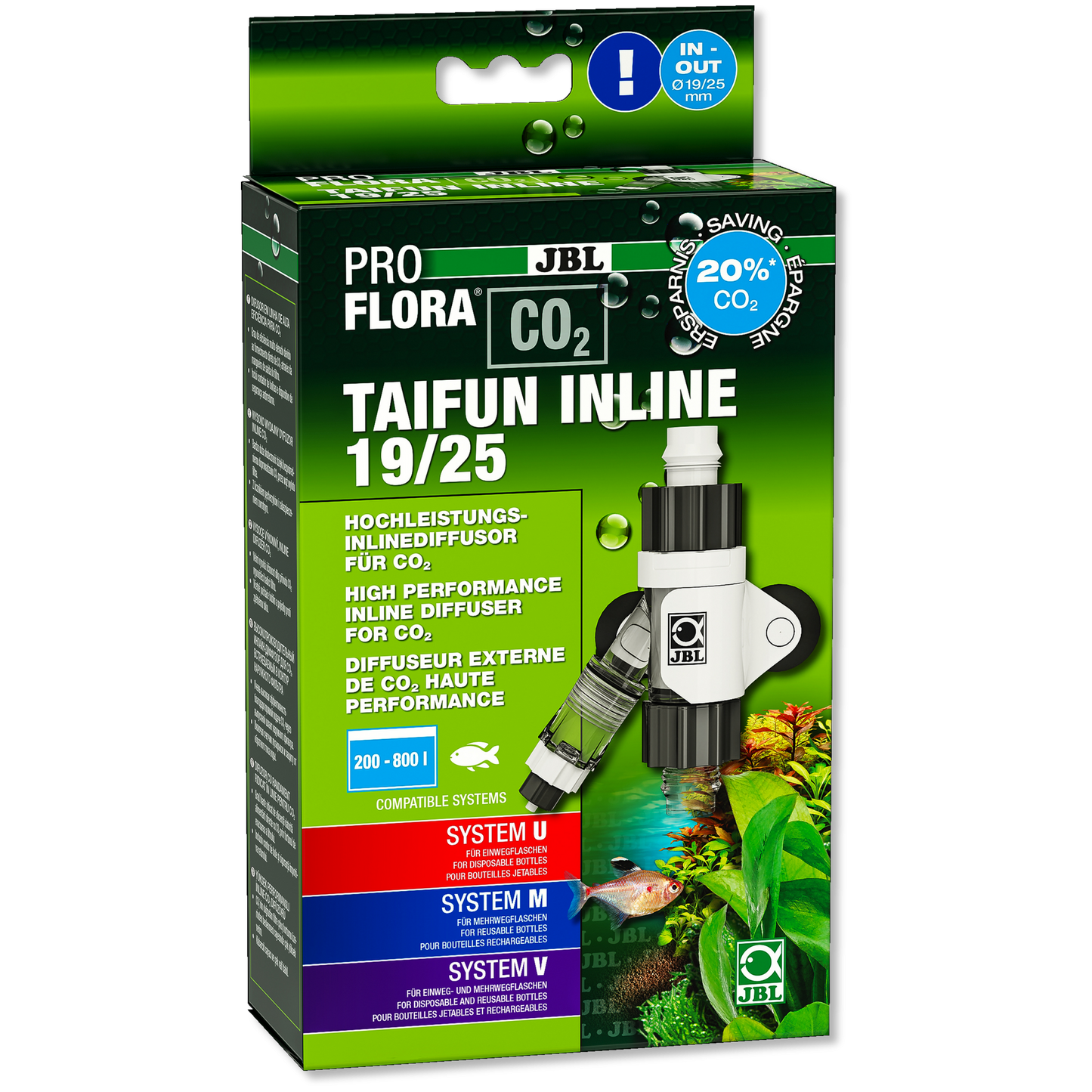 JBL Proflora Co2 Taifun Inline 19/25