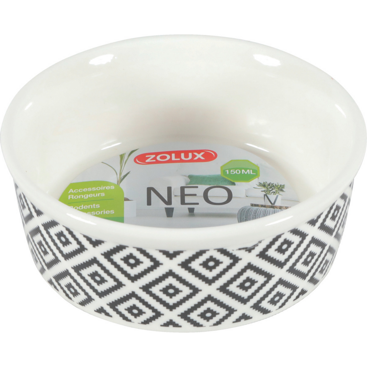 Zolux Neo Sandstone Bowl Beige, 150 ml