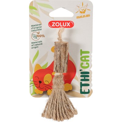 Zolux Ethicat Silver Vine Pompom Toy