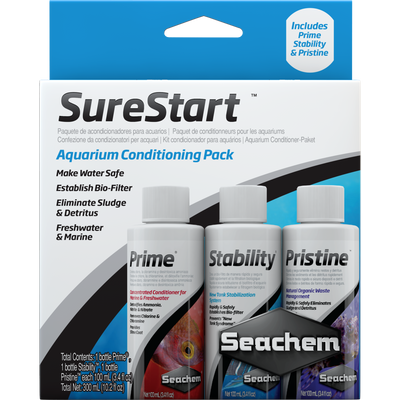 Seachem Sure Start Pack 3 x 100 ml