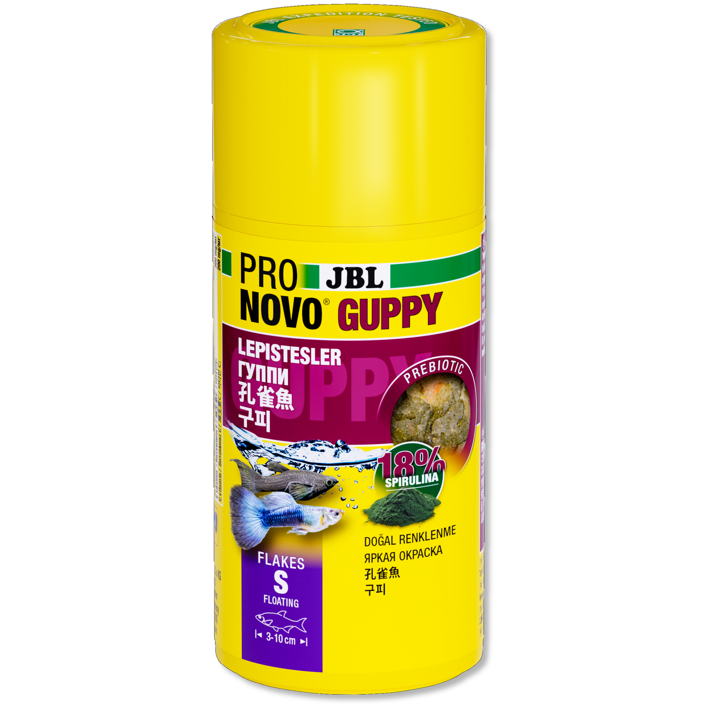 JBL Pronovo Guppy Flakes S, 100 ml