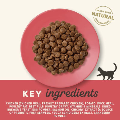 Applaws Chicken with Duck Adult Dry Cat Food - 2kg