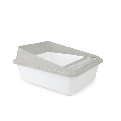 Go Fresh High Back Cat Litter Box Large Sand