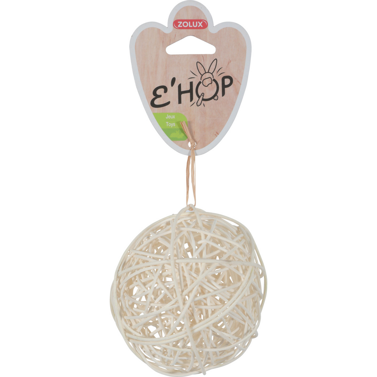 Zolux Ehop Ball Rattan Natural