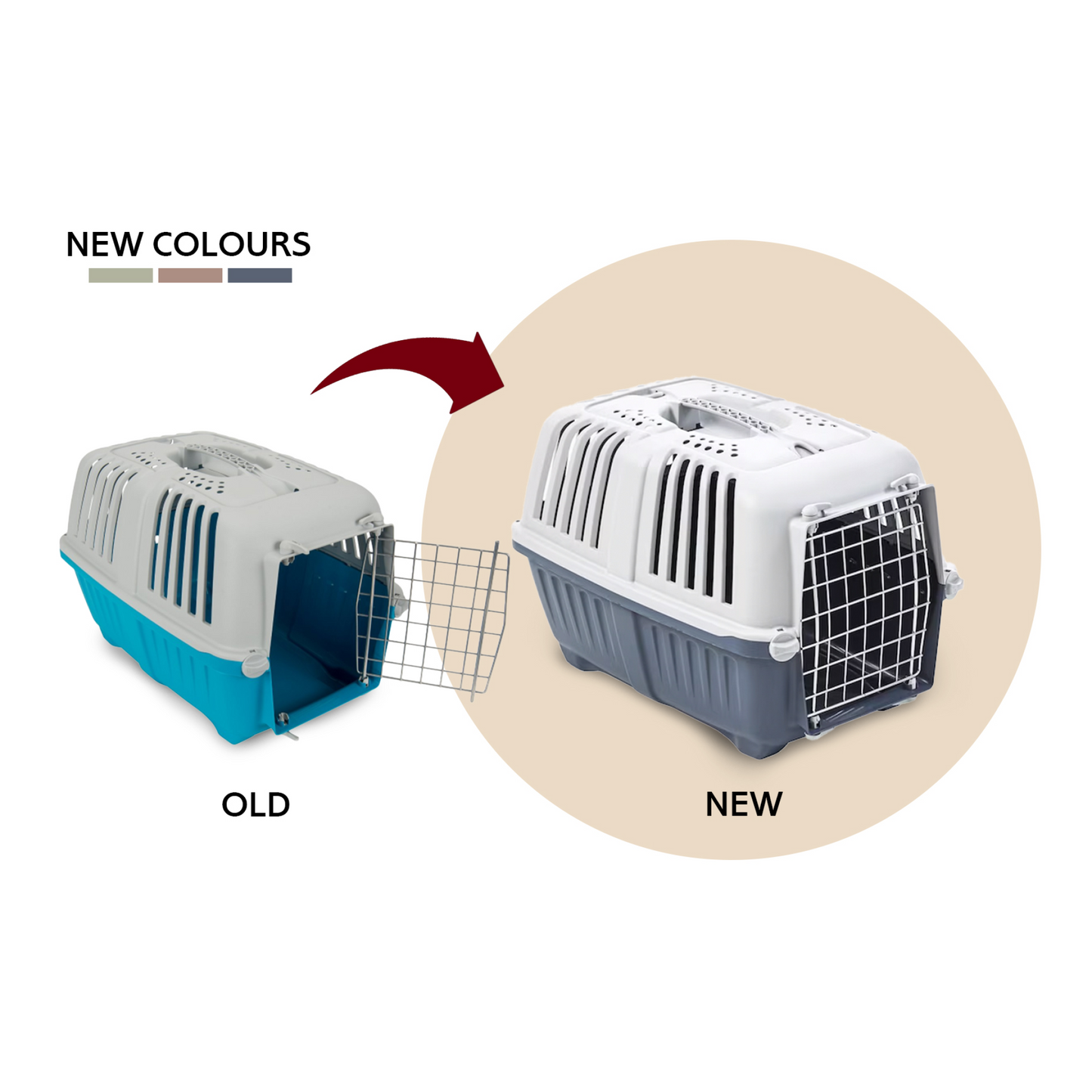 Pratiko 1 Pet Carrier Dark Blue Small