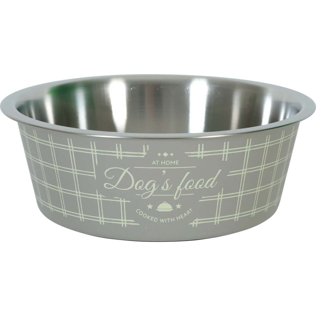 Zolux Non-Slip Food Dog Bowl Taupe 1700 ml
