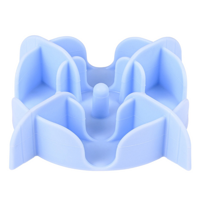 Zolux Silicone Slow-Feeding Bowl Insert Blue, Medium