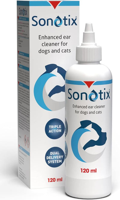 Sonotix Ear Cleaner for Dogs and Cats 120ML