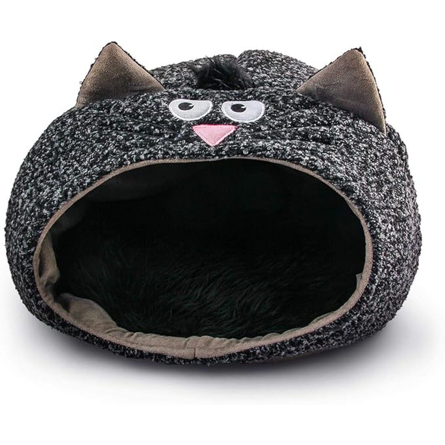 All For Paws Nest Cat Bed Black