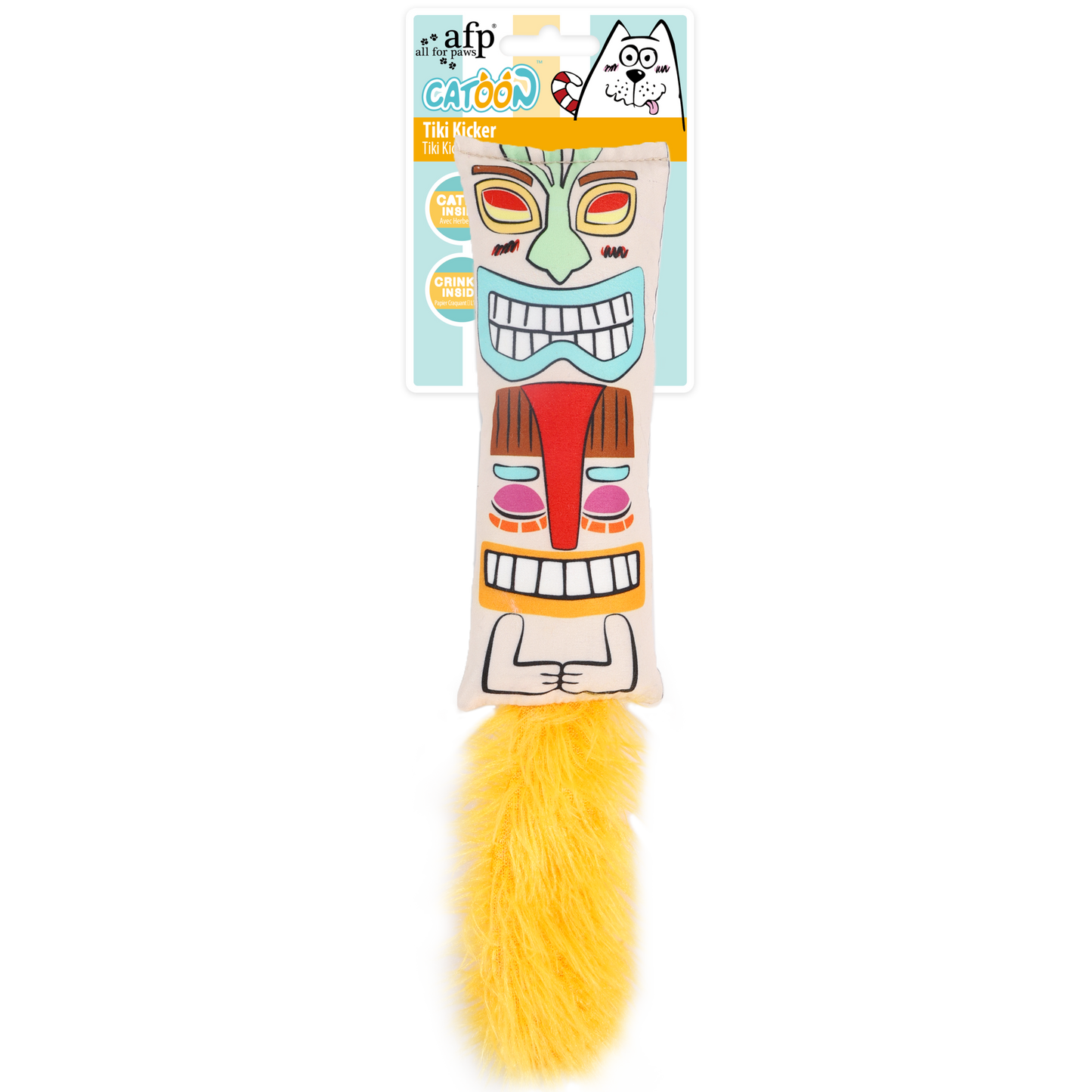 All For Paws Catoon Tiki Kicker