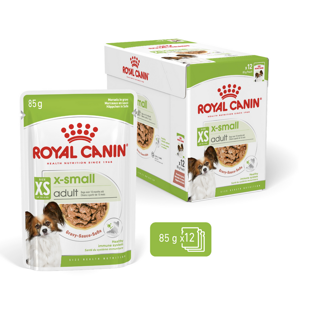 Royal Canin Size Health Nutrition XS Adult (Wet Food - Pouches)