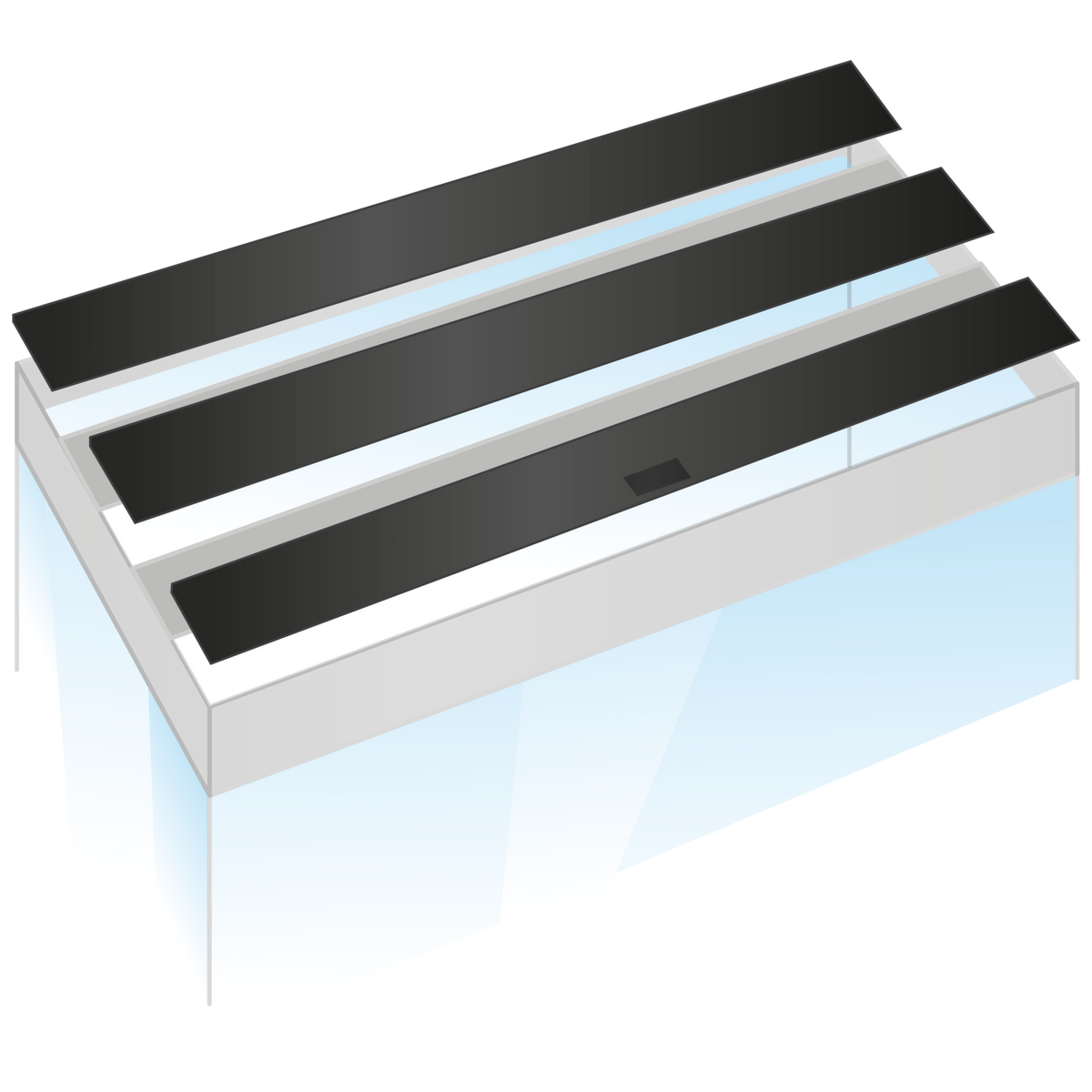 Juwel Flap Set 100 x 50 IV for Rio 290