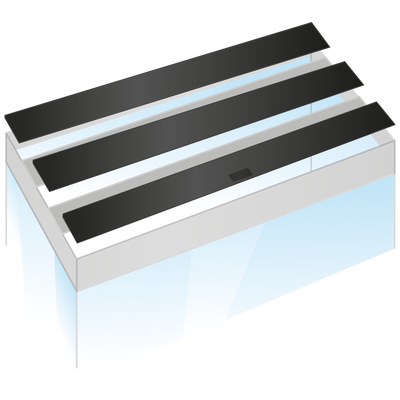 Juwel Flap Set 100 x 50 IV for Rio 290