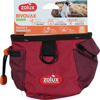 Zolux BVK Treat Bag, Red