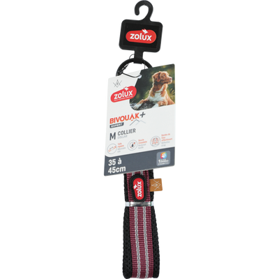 Zolux BVK Collar Red, 20 mm, 35-45 cm