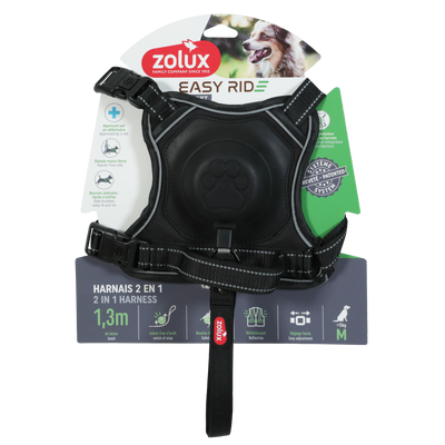 Zolux Easyride Harness Black, Medium