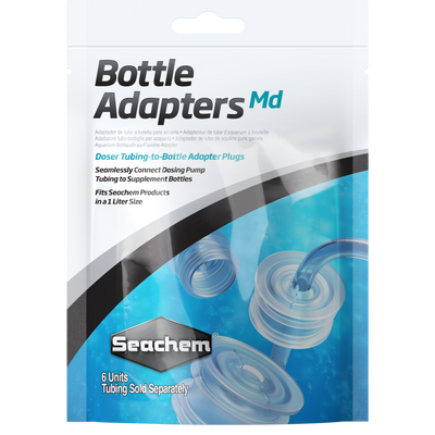 Seachem Bottle Adapter Medium, 6/pk