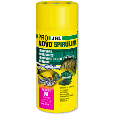 JBL Pronovo Spirulina Flakes M, 250 ml
