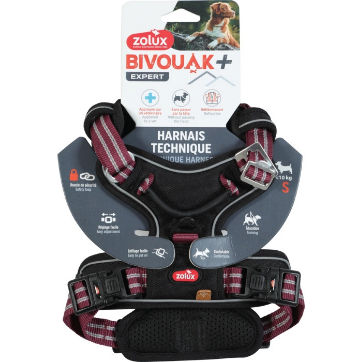 Zolux BVK Harness Red, Small